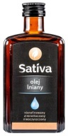SATIVA ľanový olej lisovaný za studena 250 ml