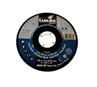 REZNÉ KOTÚČE 125x1,0x22,2 KOV/INOX A60X-BF INOX T41 LUKAS