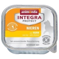 ANIMONDA Integra Protect Nieren podnos na mokré kuracie mäso pre mačky 100 g