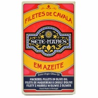 Filety z makrely na olivovom oleji 120g Sete Mares