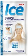 Chladiaca hydrogélová náplasť Apap ICE 2 kusy