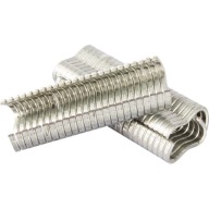 Klipy do stroja na krimpovanie mäsa Browin 313314, 60 kusov