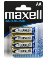 Alkalická batéria LR06 (AA) Maxell Shrink /4ks/