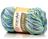 YARNART JEANS CRAZY PRIADZA Č