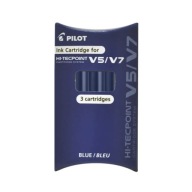 Náboje Náboje pre PILOT V5 CARTRIDGE SYSTEM 3 ks modré