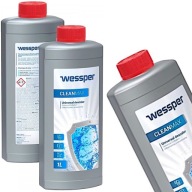 VÝKONNÝ tekutý odstraňovač vodného kameňa 1 l UNIVERZÁLNY VEĽKÝ Wessper pre kávovar - 1000 ml