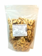 BANANA CHIPS sušené banánové chipsy 1kg ECOBI
