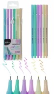 Kidea pastelové jemné linky 6 farieb