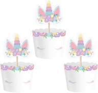 Vložky do košíčkov MUFFINS MUFFINS Unicorn