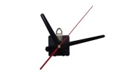 Hodinový strojček, ručičky, LONG 12 cm, tichý kovový vešiak