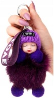 Prívesok na kľúče pre bábiku Pompom na kľúče od kabelky Tašky Keychain prívesok pre bábiku