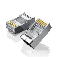 Kovová zástrčka RJ45 UGREEN 8P/8C, UTP 10 ks.