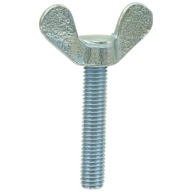 Pozinkovaná motýľová skrutka M8x40 mm DIN 316
