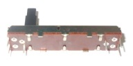 POTENCIOMETER POSUZOVÝ 2x B10k 10k STEREO