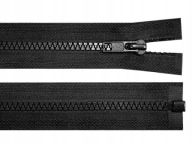 Zips členkový na mikinu 60cm / ČIERNA