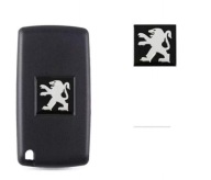 Emblém Peugeot odznak kľúč na diaľkové ovládanie logo 16mm