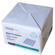 Nesterilný plynový kompres 10x10cm 13N 8W 100 ks. Sterivund