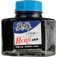Námornícky modrý atrament do pera 59ml HERO