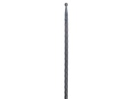 KOVANÝ OCEĽOVÝ BALUSTER S GUĽOU H500 B15 P35-12x12MM