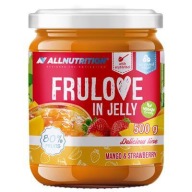 VŠEOBECNÁ VÝŽIVA FRULOVE V ŽELÉ MANDOVO-JAHODOVÝ 500g DŽEM BEZ CUKRU FIT