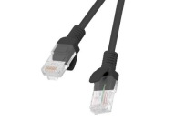 Lanberg PATCHCORD CAT.5E 0,25M BLACK FLUKE PASSED LANBERG 10-BACK
