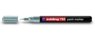 Edding 792 strieborný olejový popisovač, okrúhly hrot 0,8 mm