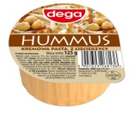 HUMMUSOVÁ KRÉMOVÁ CÍCÍRNA PASTA 125g DEGA