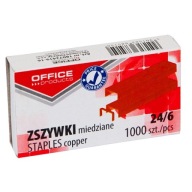 Sponky pre 24/6 kancelársku zošívačku 1000 ks.
