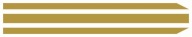 Nálepky na motorku STRIPES 30cm ZLATÁ #2
