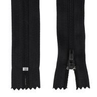 ŠPIRÁLOVÝ Zips #3 TENKÝ - 14 CM - ČIERNA
