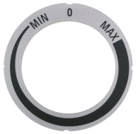 Gombíková stupnica regulátora energie, 1-okruhová, 63mm
