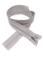 Zips, POSUVNÉ, KOCKÉ, 85 cm, SVETLO SIVÁ