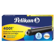 Dlhé čierne perá Pelikan