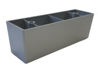 Saténová nábytková noha 50/45/150 plast VÝPREDAJ