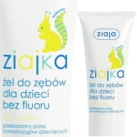 Ziaja Ziajka, gélová zubná pasta pre deti a dojčatá, bez fluoridu, 50 ml