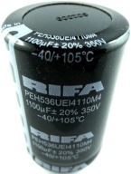 RIFA 1100uF 350V DC 20% 40x60mm 4pin