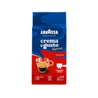 Crema e Gusto Espresso Classico mletá káva 8/10 LAVAZZA 250g