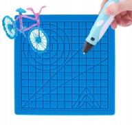 SILIKÓNOVÁ PODLOŽKA SÚPRAVA PREDLOŽKY PRE 3D PERO 17x17cm