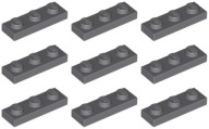 LEGO 3623 TANIER 1x3 tmavosivá NOVINKA (5g) 9 ks.