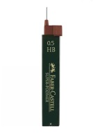 Tuhy pre ceruzky HB 0,5 mm FABER CASTEL 12 ks.
