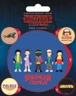 Filmové samolepky Stranger Things Arcade samolepky filmové samolepky 5 kusov