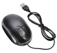 AK190 KÁBLOVÁ OPTICKÁ MYŠ USB LED COMPACT