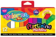 COLORINO KIDS PLASTICINE SQUARE 12 FAREB