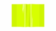 BALENIE OBALOV NA ZOZNÁMKY A5 NEON YELLOW 10 KS.