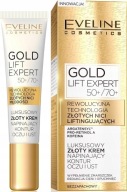 Eveline Gold Lift spevňujúci očný krém 50+/70+