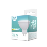 LED žiarovka do reflektora GU5.3 MR16 3W = 25W 12V DC 4500K 200lm Forever Light