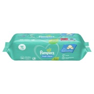 Pampers Fresh Clean vlhčené obrúsky 1 x 80 ks.