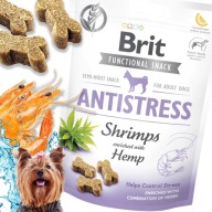 Psie maškrty na STRESOVÉ CESTOVANIE SILVESTR Antistress Brit Snack 150g