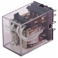 Relé R4, cievka 12V DC, 4 kontakty Morse 15 pin