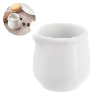 PORCELÁNOVÝ MLIEČNY NÁDOB NA KÁVOVÉ MLIEČKO, BILÁ OMÁČKA 20 ML